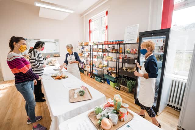 Greener Kirkcaldy offers a community pantry - The Lang Toun Larder - which is based at its premises in East Fergus Place.