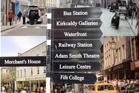 Kirkcaldy town centre montage
