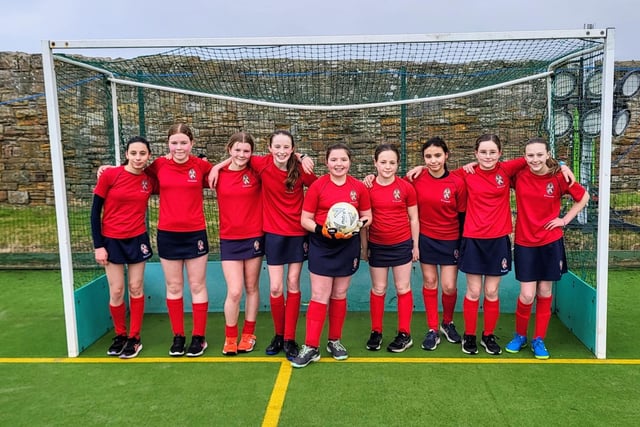 St Leonards Girls Football Team recently put their training into practice, playing a fixture against Mary Erskine School. The pupils managed to score an impressive five goals, showcasing their hard work and dedication.