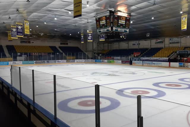 Fife Ice Arena - home of Fife Flyers who return to action after over 570 days  due to the pandemic
