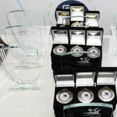 The prizes handed out at last year's Kirkcaldy and Central Fife Sports Council Awards (Pic Cranston Imagery)