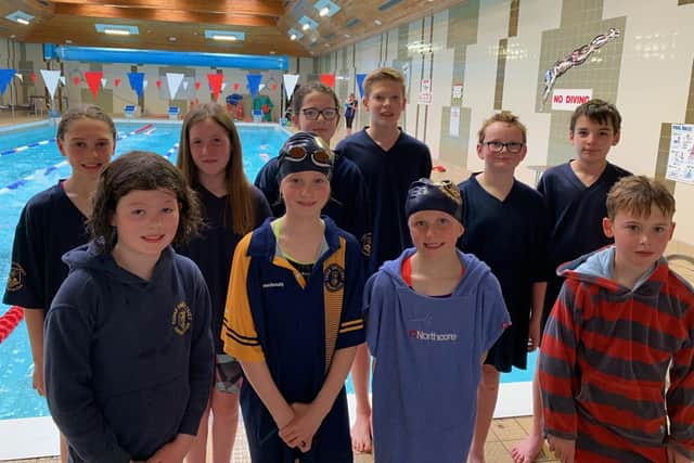 Cupar swimmers made the journey to west Fife for the meet