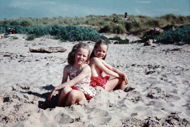 Fiona and Trina McOwan in 1964 at North Berwick.  (Pic: submitted)