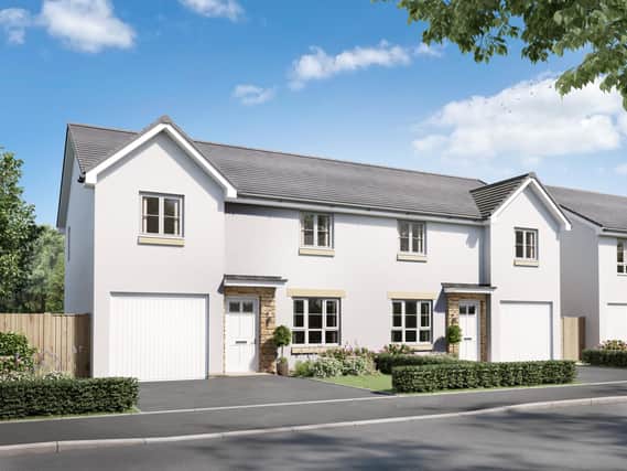 Barratt Homs has unveiled a 242 homes at Kingslaw Gait,  Kirkcaldy, adjacent to the Kingdom Park development