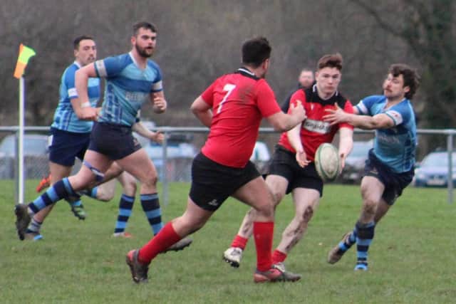 Glenrothes on the attack during Saturday's loss to Blairgowrie (Pic by Kevin Murphy-Steele)