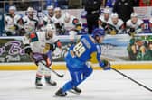 Scott Henderson in action against Belfast Giants (Pic: Jillian McFarlane)