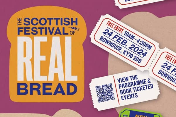 Poster promoting the Real Bread festival in Fife (Pic: Submitted)