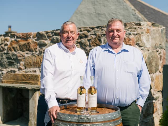 Saltire Rare Malt founders Nigel Heywood (left) and Keith Rennie. (Pic Contributed.)