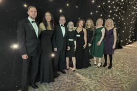 Representatives from the four Burntisland businesses who were winners or Highly Commended at the Scottish Independent Retail Awards 2024.  (Pic: submitted)