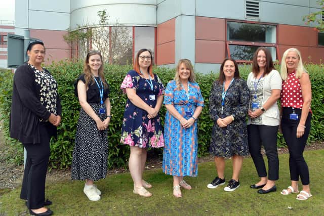 The team behind NHS Fife’s Single Point of Contact Hub (SPOCH)