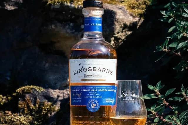 KIngsbarns Distillery has released a new limited whisky called Falkland in a homage to Falkland Palace.
