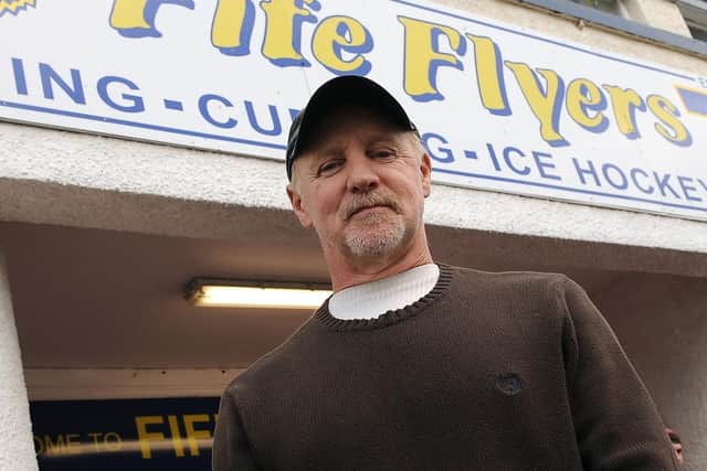 Doug Smail returned to Kirkcaldy to mark the 75th anniversary of Fife Flyers in 2013 (Pic: Neil Doig/Fife Free Press)