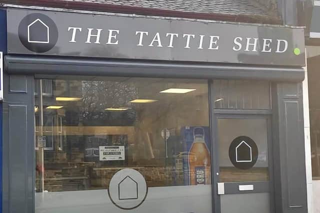 New business The Tattie Shed has opened in Kirkcaldy