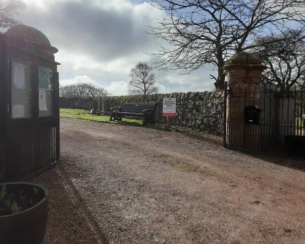 The checks will be carried out at Kilconquhar cemetery (Pic: Fife Council)