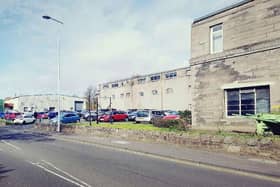 Architect's impression of new housing development approved for former council buildings at Forth House, Kirkcaldy