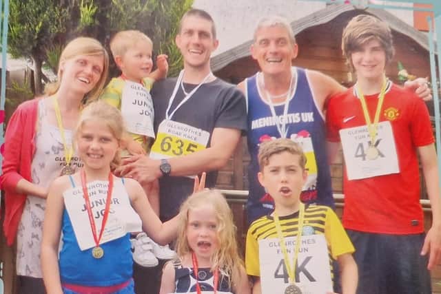 Stuart Duncan was a keen runner who raised money for causes around the Kingdom (Pic: Margaret Duncan)