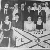 Members of the now-resurrected Fife Flyers Supporters Club at a dance in Anthony’s Hotel in Kirkcaldy back in 1982.