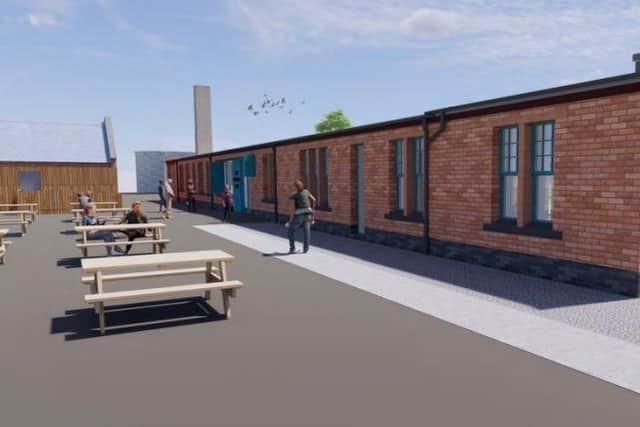 An artist's impression of how the new facility at Craigtoun Country Park could look.