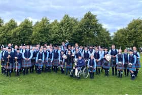 The Grade 4A Band of Burntisland and District Pipe Band were crowned Grade 4A World Champions, and Champion of Champions at the recent World Pipe Band Championships in Glasgow.  (Pic: submitted)