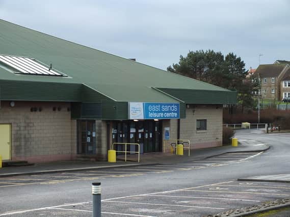 East Sands Leisure Centre in St Andrews is one of four sites run by Fife Sports and Leisure Trust that will see its opening hours reinstated from August 21, 2023.  (Pic: Jamie Callaghan)