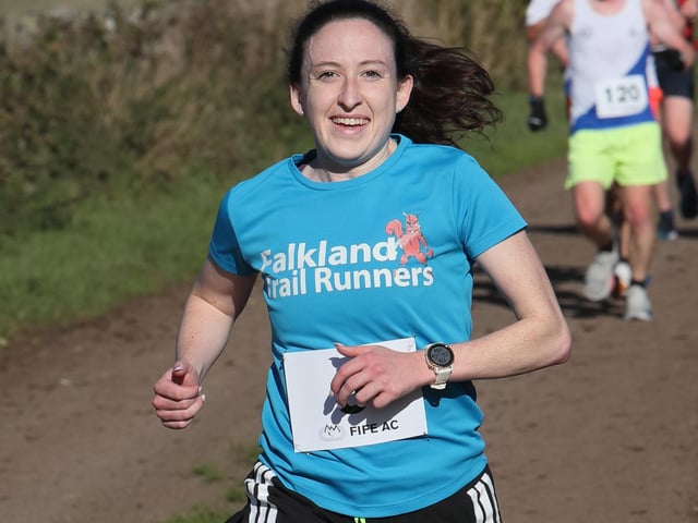 Twig Barber was 55th in 19:27 at Fife Athletic Club’s 2026 Giffordtown 5K near Ladybank on Sunday (Photo: Pete Bracegirdle)