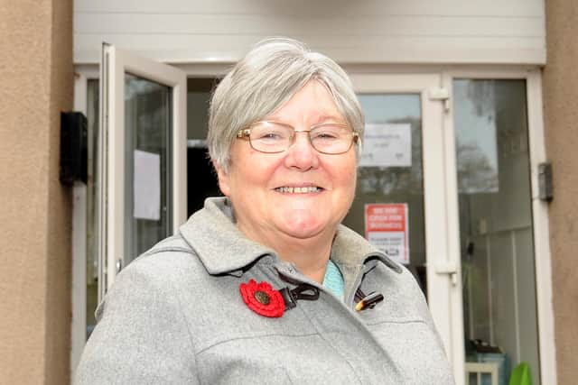 Christine Buist is appealing for donations of winter clothing to help vulnerable people. Pic: Fife Photo Agency.
