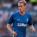 Zak Rudden playing for Rangers in a 6-0 pre-season friendly win over Bury in July 2018. Rudden scored the sixth in Steven Gerrard's first game as manager (Pic by Craig Foy/SNS Group)