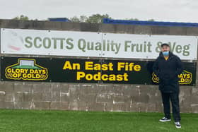 Lee Gillies, East Fife fan and co-host of the Glory Days of Gold podcast