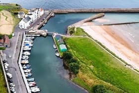 An aerial view of st Andrews Harbour | Pic: Submitted