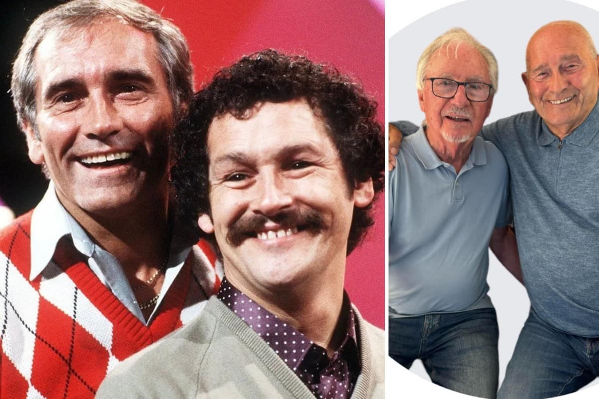 Comedy legends Tommy Cannon & Syd Little reunited ahead of Tommy’s solo