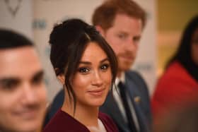 The Duchess of Sussex, who has invested in a start-up business which makes instant oat milk lattes.