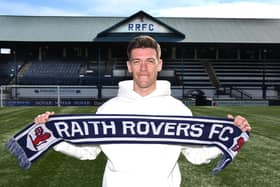 Josh Mullin in his new surroundings at Stark's Park (Pic by Tony Fimister)
