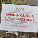 Signs have been placed on roads in Fife as part of the surveillance zone