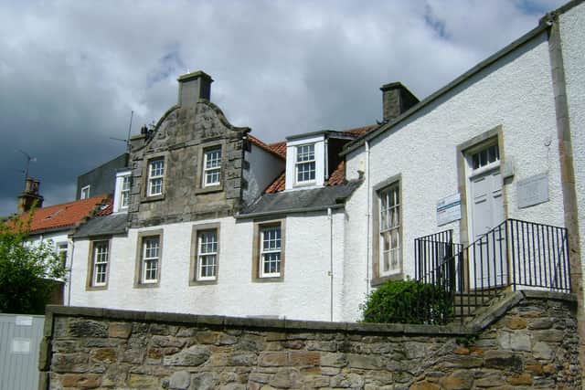 John McDouall Stuart birthplace in Rectory Lane, Dysart, Fife