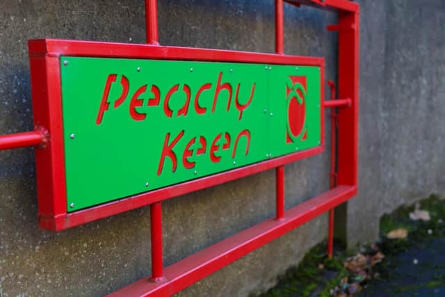 Peachy Keen, the business behind the playpark plan, is based next to St Bryce Kirk