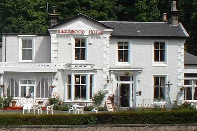 This is how The Kingswood Hotel looked in 1986 when the couple bought it.