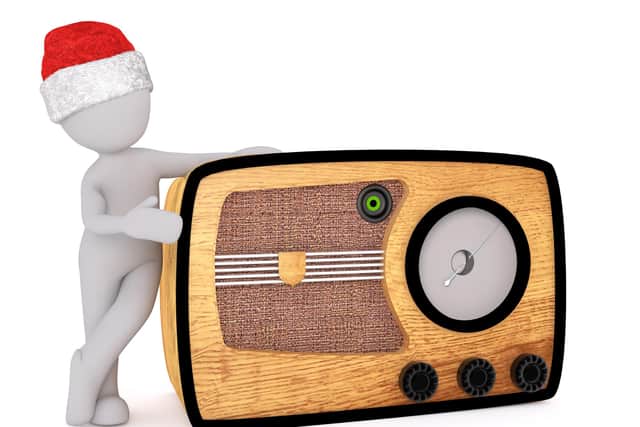 Christmas tunes are being blasted out by every radio station