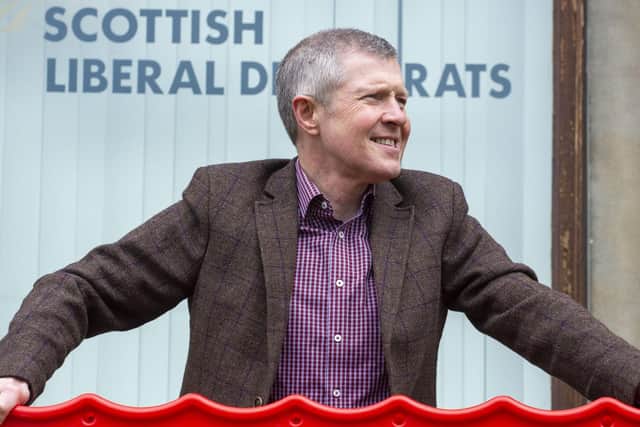 Willie Rennie will stand again for election in 2026 (Pic: Lisa Ferguson)