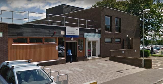 Kirkcaldy Health Centre and neighbouring Well Pharmacy are to be closed all week due to urgent gas works.  (Pic: Google Maps)