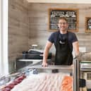 Calum Sinclair of C. Sinclair fish merchants in Burntisland. The business has been shortlisted for Fishmonger of the Year at the Scottish Independent Retail Awards 2024.  (Pic: submitted)