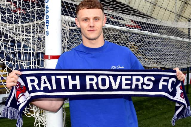 Jack Hamilton is itching to make his debut for Raith Rovers after signing up in May (Pic: Tony Fimister)