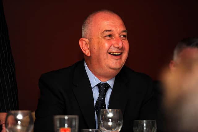 Ally Gourlay was  chairman of Former Players association at Raith Rovers, and member of the Hall of Fame organising team  (Pic: Fife Photo Agency)