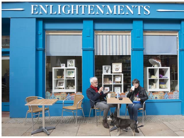 The new Enlightenments Hub is offering deskspace to anyone wanting to work away from home. Pic: George McLuskie.