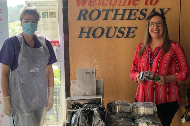 Donation of PPE kit from Mossmorran
