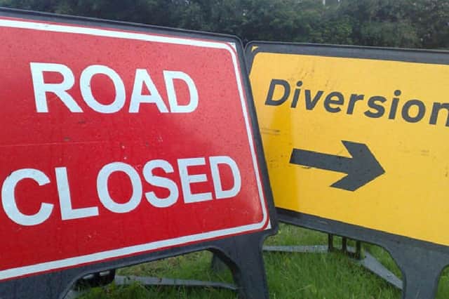 M90 sliproad will be closed over two nights