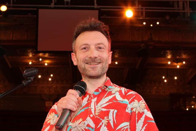 Richard Pulsford, who is from Burntisland, who has been crowned UK Pun Champion 2022. Picture © Jason Lock Photography.