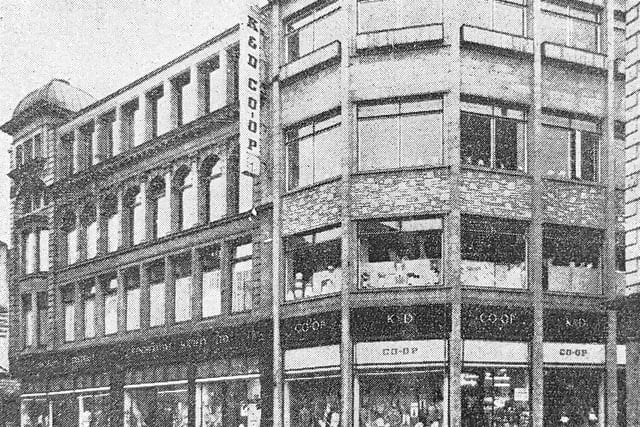 One of the great town centre landmarks lost over the decades.
The Co-op on Kirkcaldy High Street after its refit in 1960