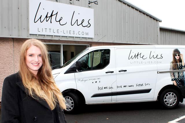 Jade Robertson at Little Lies HQ.