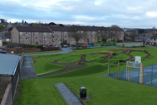 Early designs for a new Kennoway pump track have been unveiled.