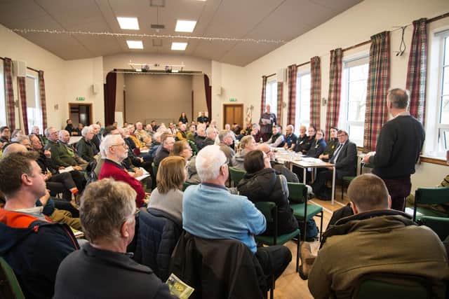 The packed meeting to hear about the project's latest developments (Pic: Lera Grant)